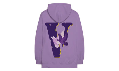 Nav Doves Hoodie "Purple" THQXILLR