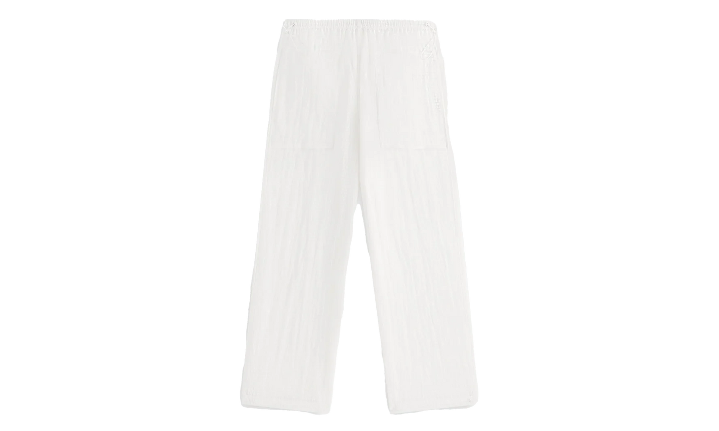 Kavi Sheer Monogram Pants WMNS "White" khw060340 101