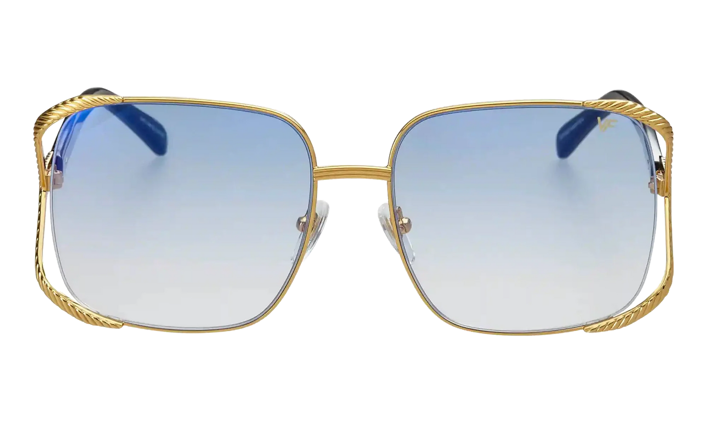 Vixen 24KT "Yellow Gold / Black / Blue Gradient Flash Blue" MPVX2 0006 23D5