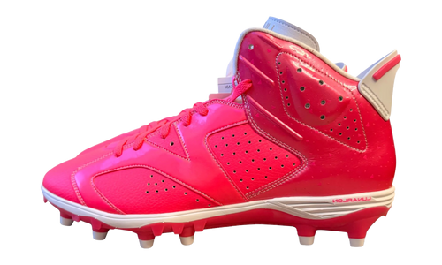 Jordan 6 Molded Cleats BCA "Vivid Pink / White" SU14 MNJDSP 793 M BCA