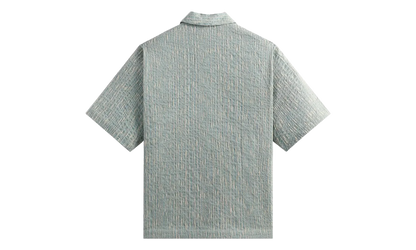 Slub Boucle Anton Reade Shirt "Glaze Green" KHM031817 5016