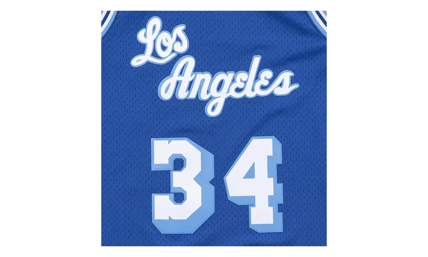 Los Angeles Lakers Shaquille Oneal Swingman Jersey "1996 - 97 Alt" WPNR1V4W