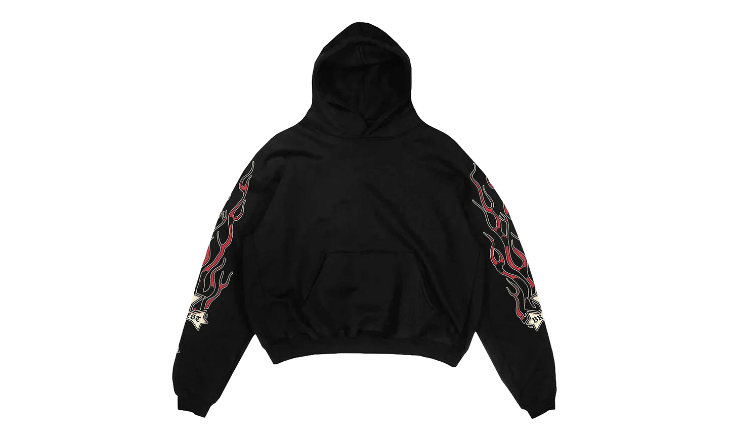 Flames Sweatsuit "Red" BS114