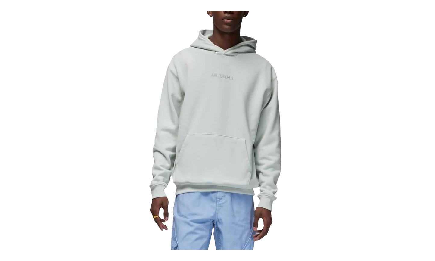 Air Jordan Wordmark Fleece Hoodie "White / Silver" FJ1966 034