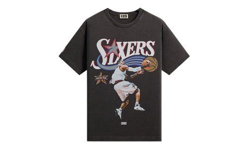 NBA All-Star Philadelphia 76ers Allen Iverson "Black" KHM034945 001