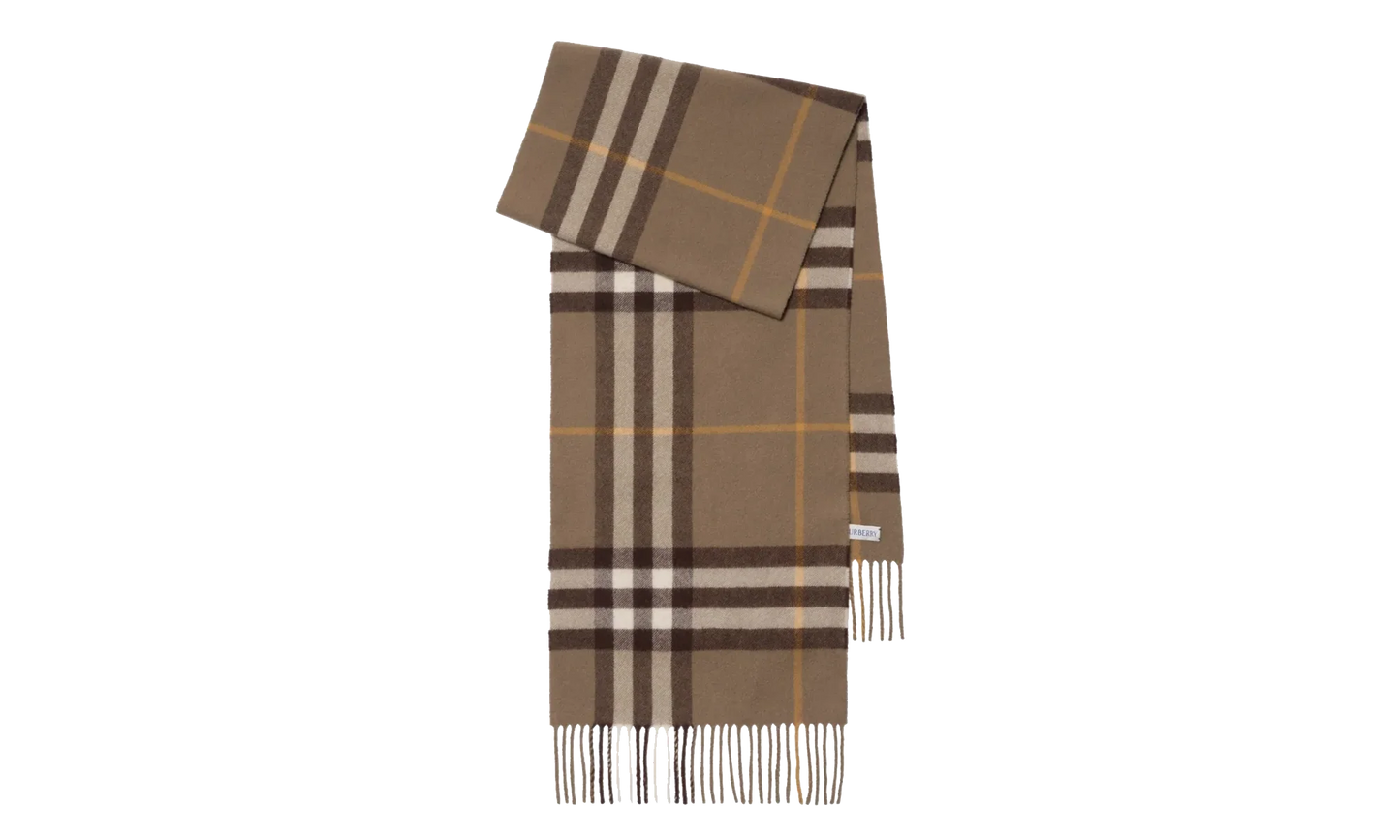 MU Giant CHK Scarf "Vole Brown" 8112647