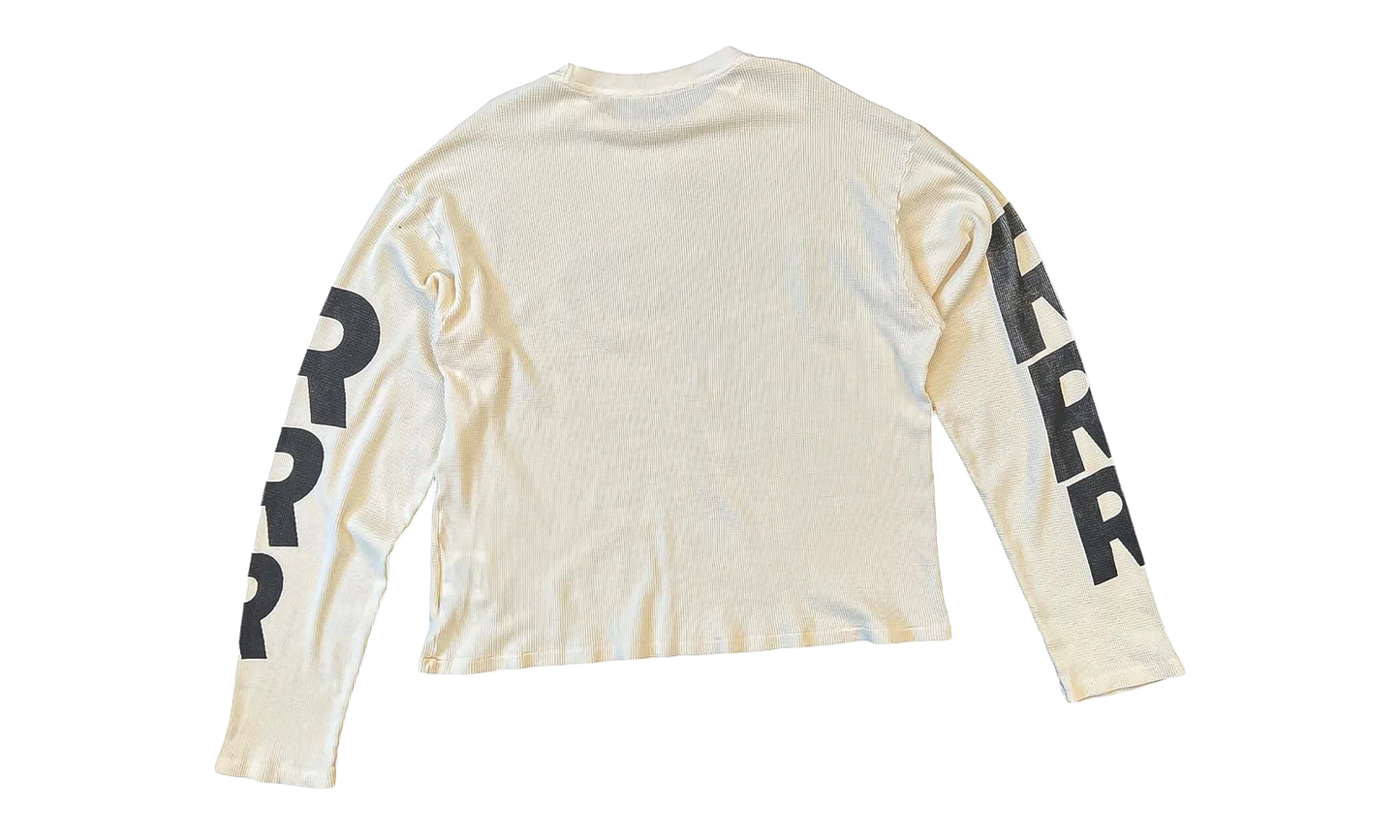 Pop-Out Thermal Long-Sleeve Tee "Max White" POPT LS92