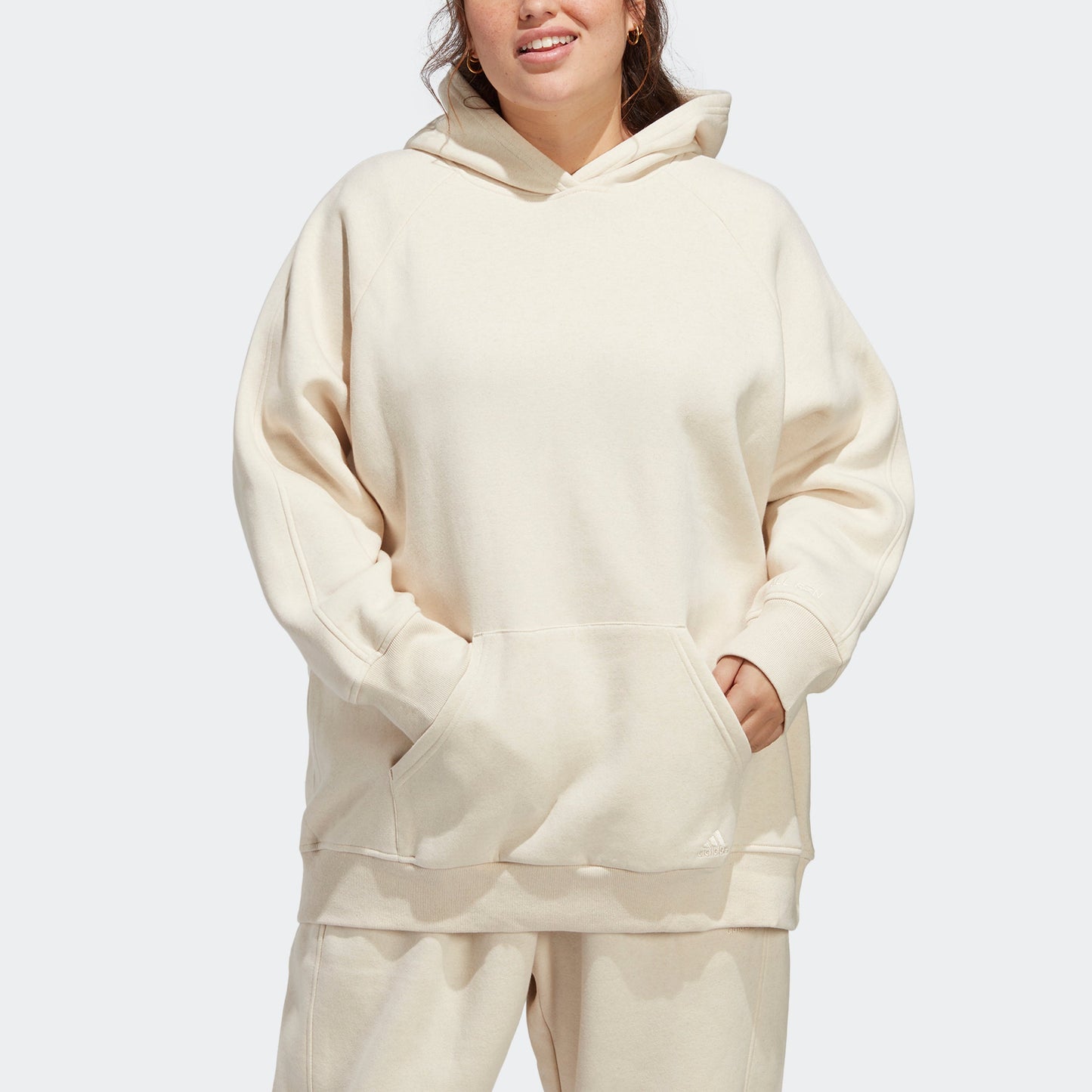 Women's adidas ALL SZN Fleece Boyfriend Hoodie (Plus Size)