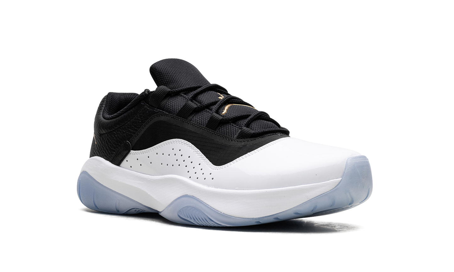 RETRO 11 CMFT LOW "BLACK WHITE GOLD" DN4180 070