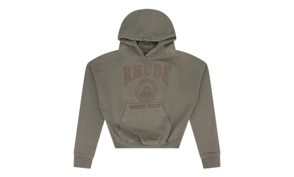 Desert Valley Cropped Hoodie "Elephant Green" RHPF23HO03012372 ELGRN