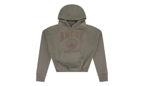 Desert Valley Cropped Hoodie "Elephant Green" RHPF23HO03012372 ELGRN