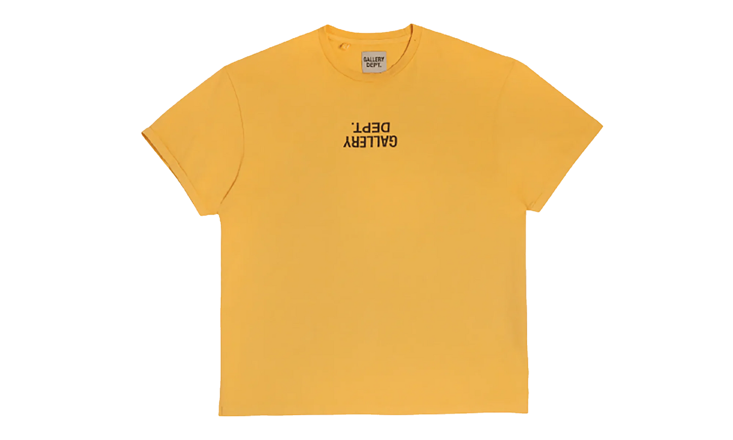 Fucked Up Logo Short Sleeve Tee Shirt "Yellow" GD122