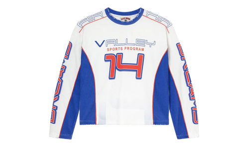 Air Force Thermal Sweatshirt "White / Blue" VAL114