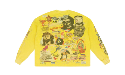All Over Thermal T-shirt "Yellow" GUT MTPS 0004