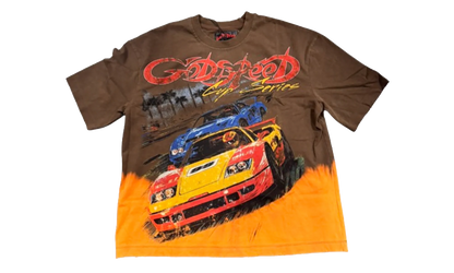 FTW Tee "Brown Bleached Wash" GS034
