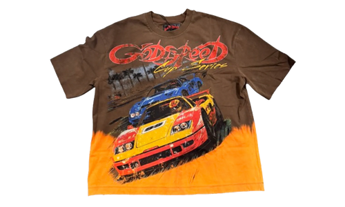 FTW Tee "Brown Bleached Wash" GS034