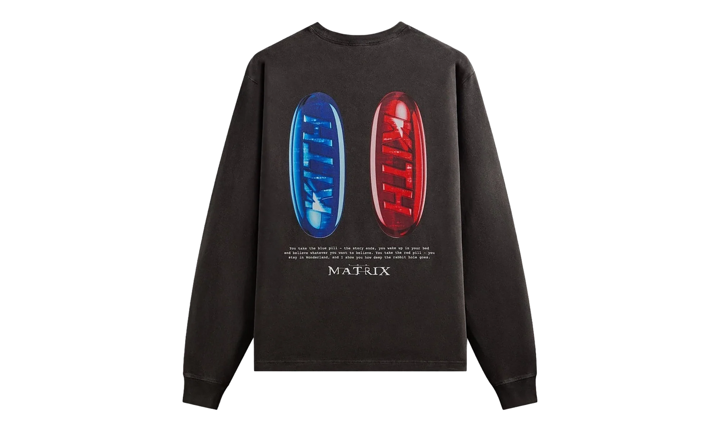 Matrix Red Pill Blue Pill LS Tee "Black" KHM035058 001