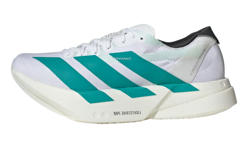Adizero Adios Pro 4 WMNS "Cloud White Pure Teal Carbon" JR1247