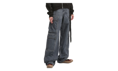 Double Cargo Jeans WMNS "Washed Grey" DS02E7308 DGY 58