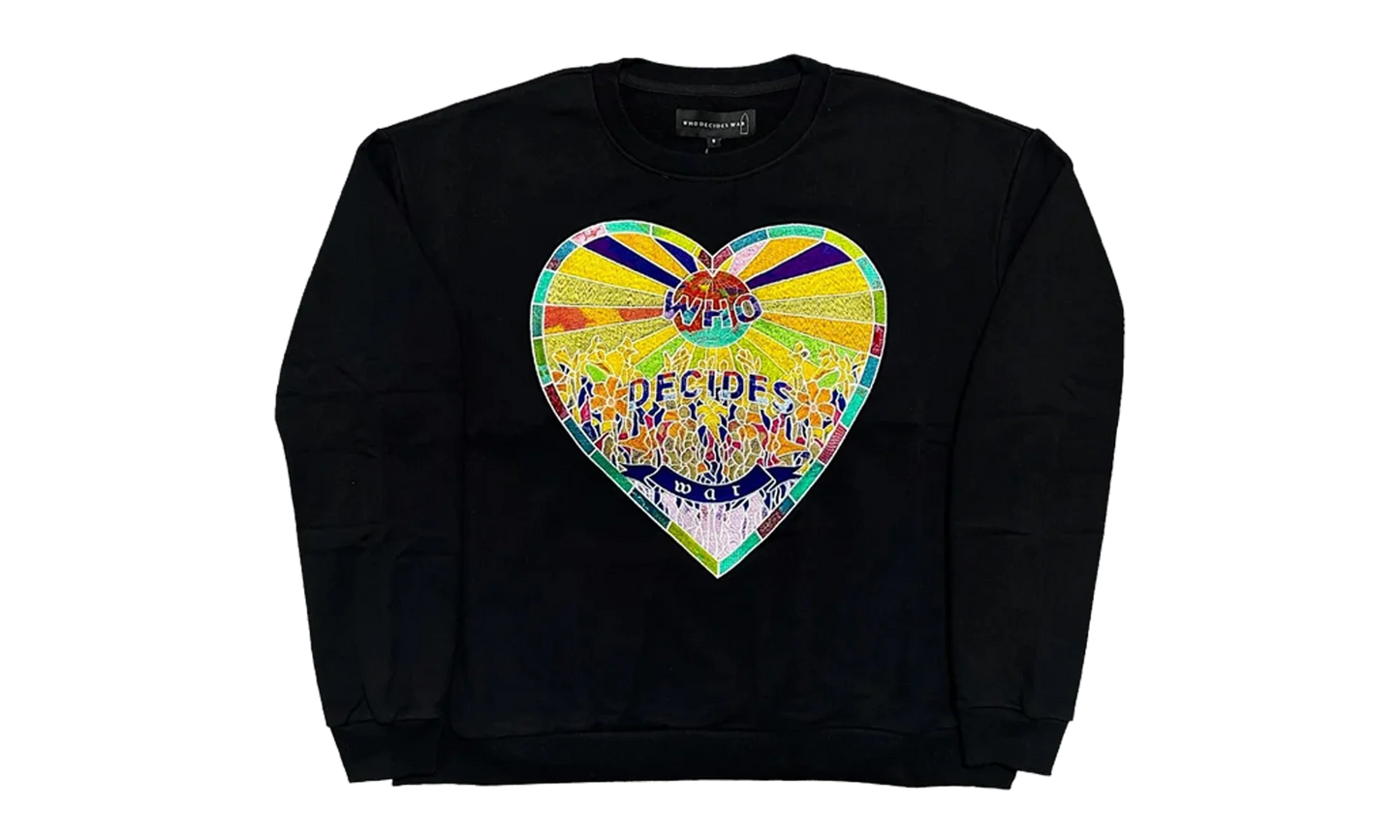 Endearment Crewneck Sweatshirt "Coal" 231389M204033