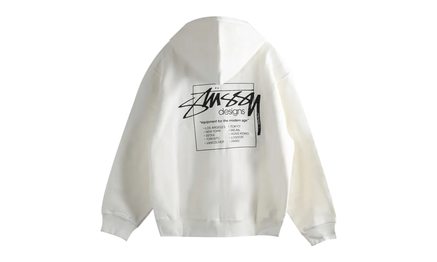 Modern Age Pig Dyed Zip Hoodie "NATURAL" 1975079 NATL