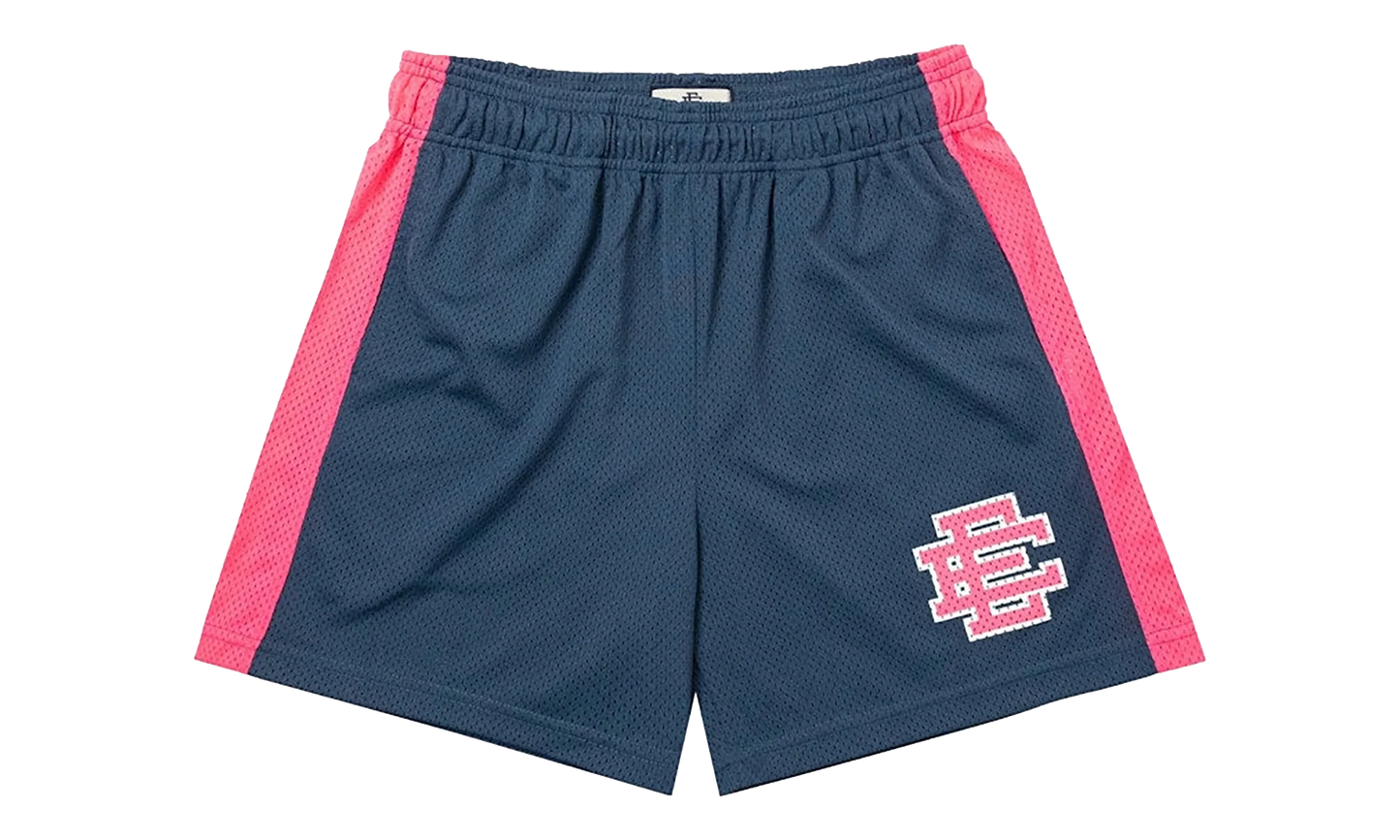 EE BASIC SHORT "SS22 - Dark Denim/Knockout Pink" EE670