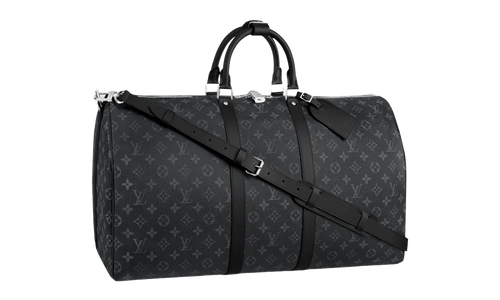 Keepall Bandouliere 55 "Monogram Eclipse Black" M40605