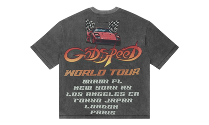 South Beach Drive Miami Superrun T-Shirt "Grey Wash" GS187