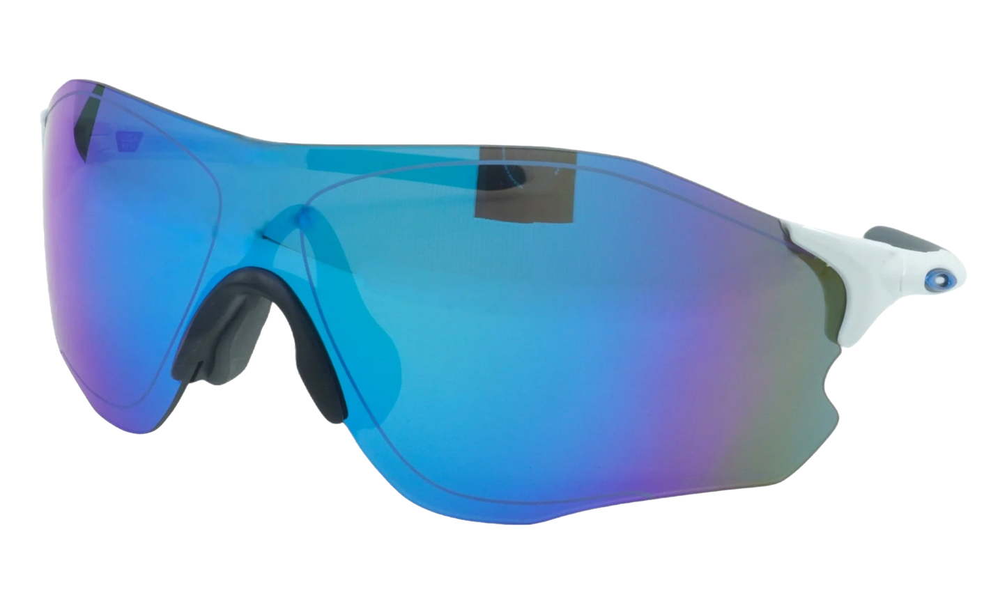 Evzero Path (A) Sunglasses "Polished White / PRIZM Sapphire" OO9313 15