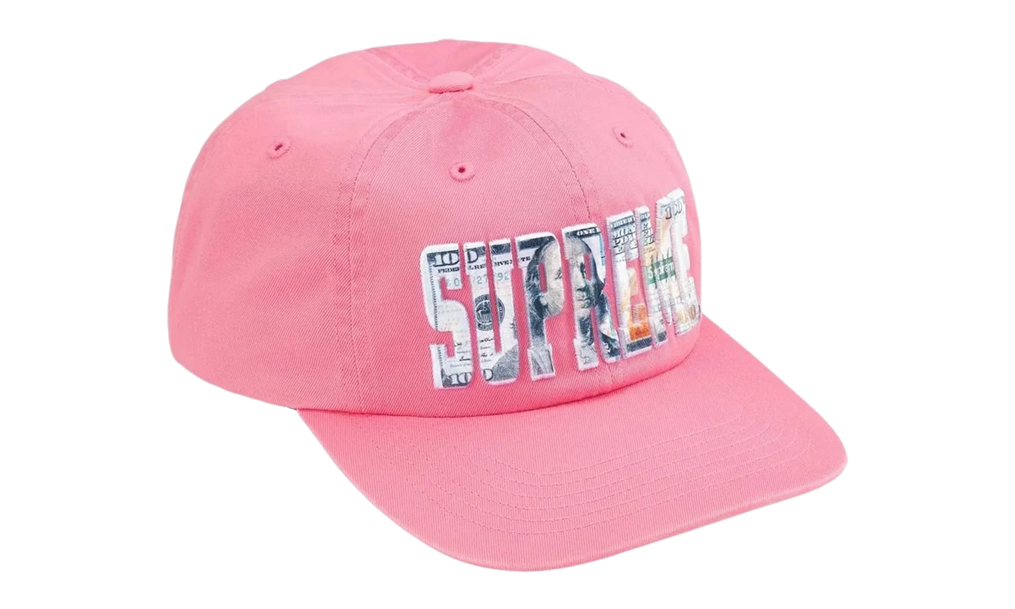 Embroidered Money Logo 6 Panel Hat "SS26 - Pink" SU27431