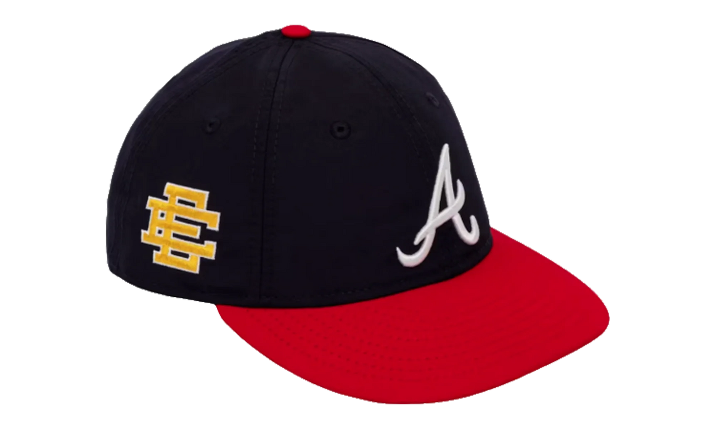 59FIFTY MLB NY19 ATLANTA BRAVES FITTED HAT "ERIC EMANUEL - Navy/ Red" EE418