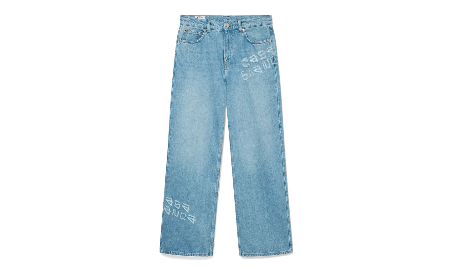 Graffiti Denim Jeans "Light Blue Vintage Wash" MS25 TR 274 01 LIGH