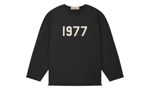 1977 Raw Edge Crewneck Sweater "Iron" 192BT212170F