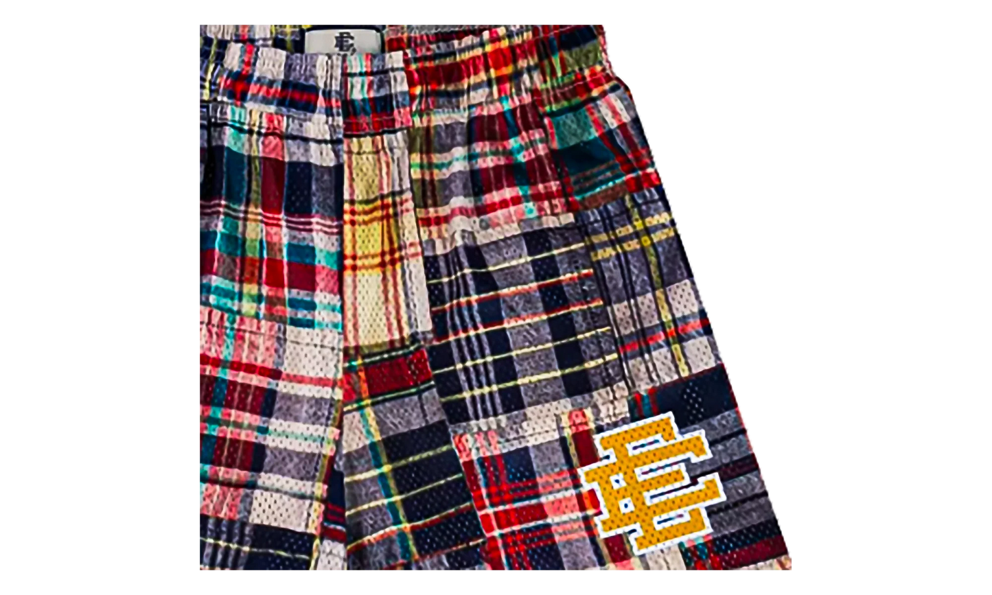 EE BASIC SHORT "SS24 - Madras Plaid" EE676