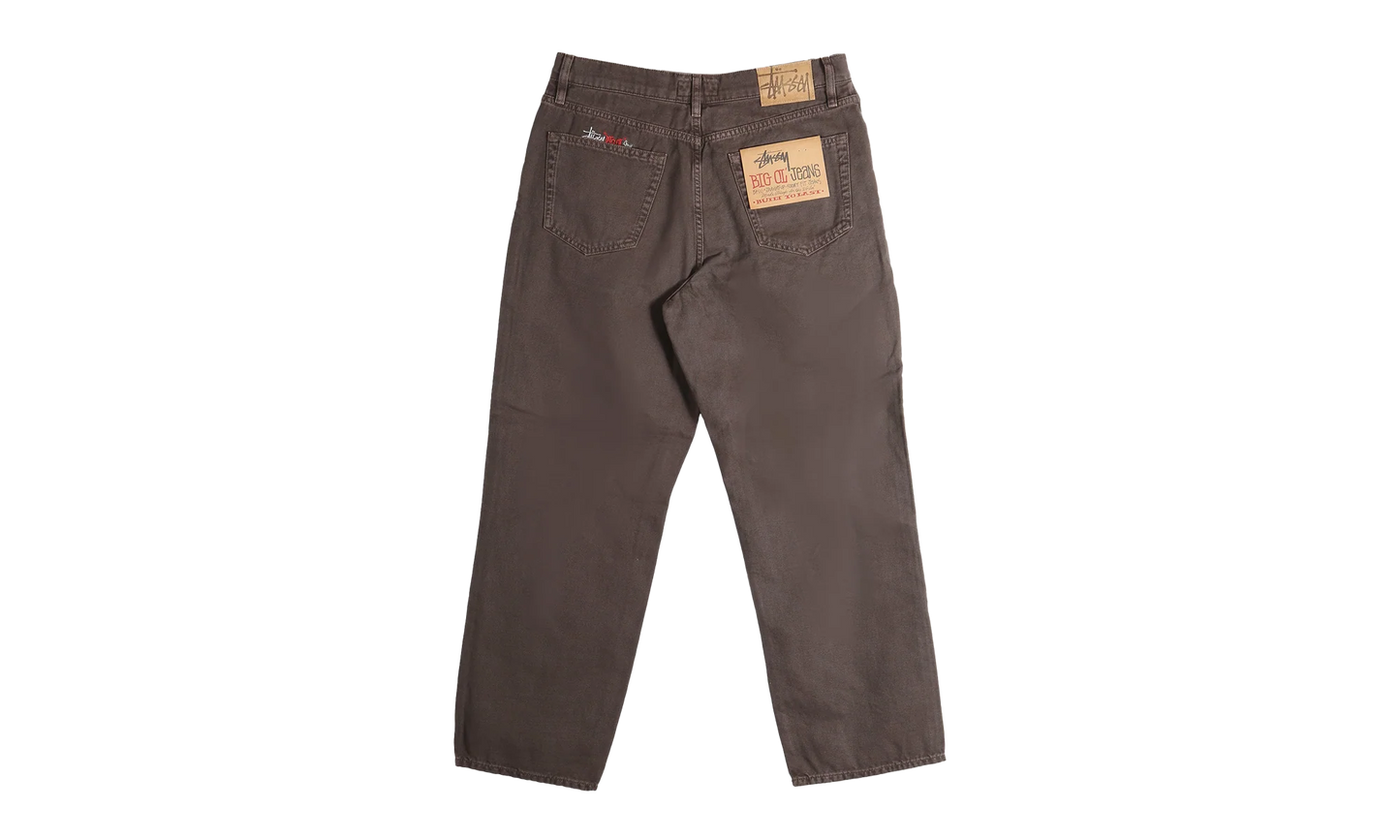 Big Ol Washed Canvas Jean "BROWN" 116618 BROW