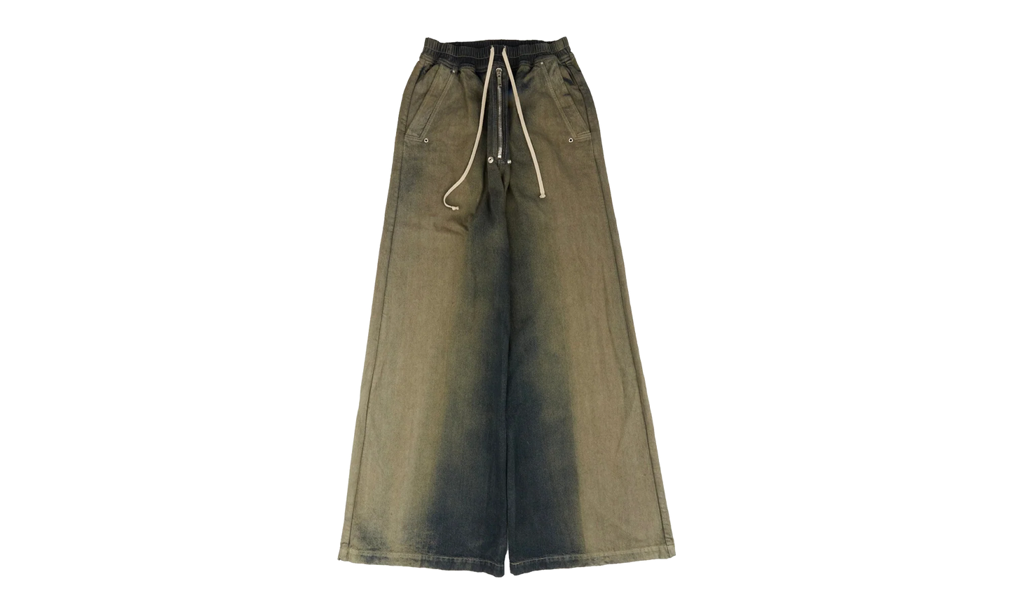 Denim Wide Bela Pants "Dark Dust Degrade" RU02E1366 DKDEG 78D