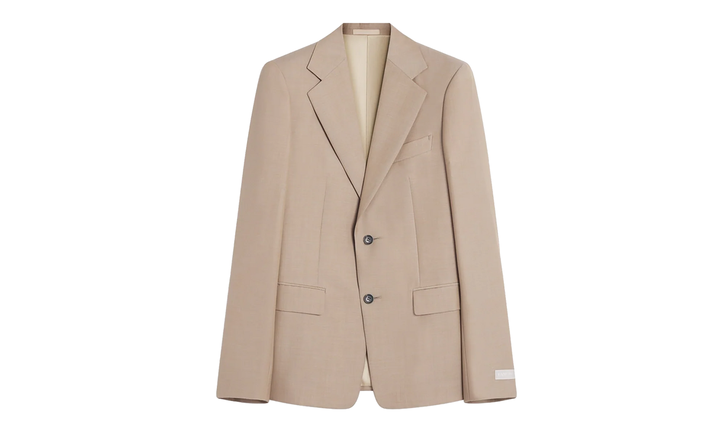 WOOL SINGLE-BREASTED JACKET "BEIGE" RM JA0005 4794 A23 090