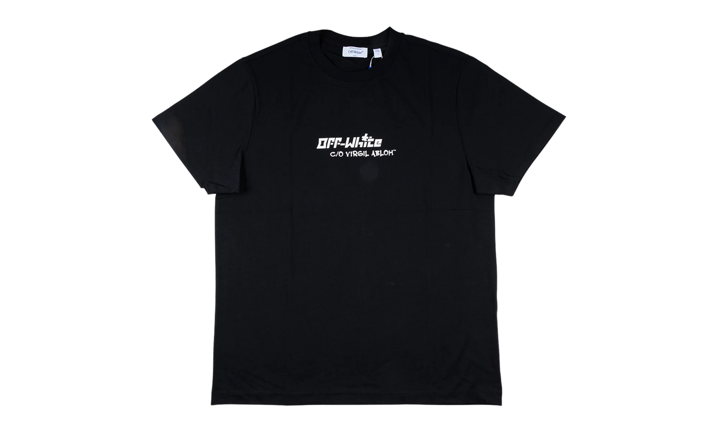 CRYST CROCO SLIM FIT TEE "Black" 44OWOS26T070 001