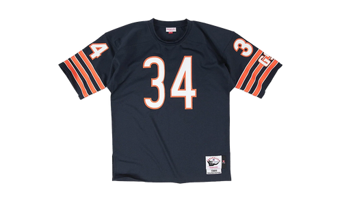 NFL Walter Payton Authentic Jersey "1985 Chicago Bears - Navy" AJY6CP18020 CBENAVY85WPA