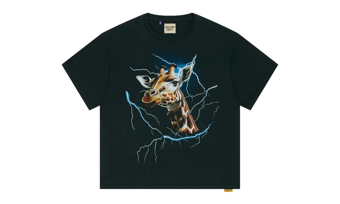 Theme Park Short Sleeve Tee Shirt "Black Blue Multi" GD105