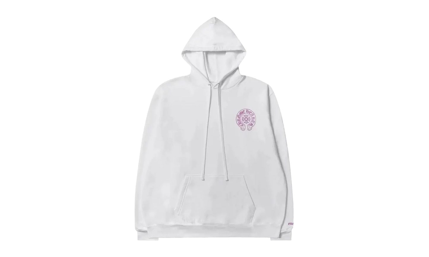 Website Hoodie "White / Purple Glitter" CHRM0710