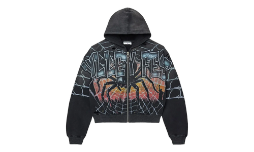 Big Widow Zip Up Hoodie "Black" VAL135