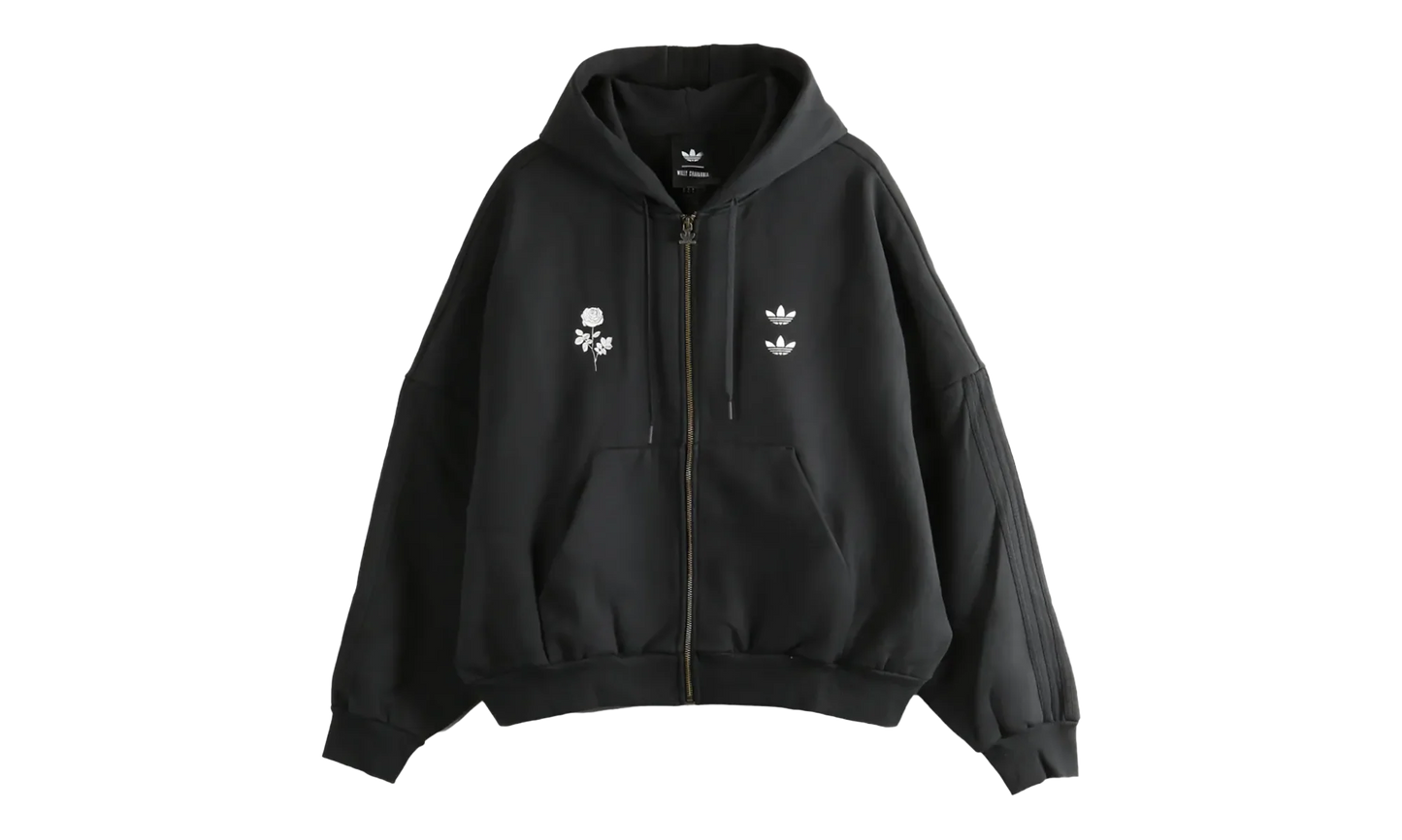 Zip Hoodie "Willy Chavarria - Black" KD9346