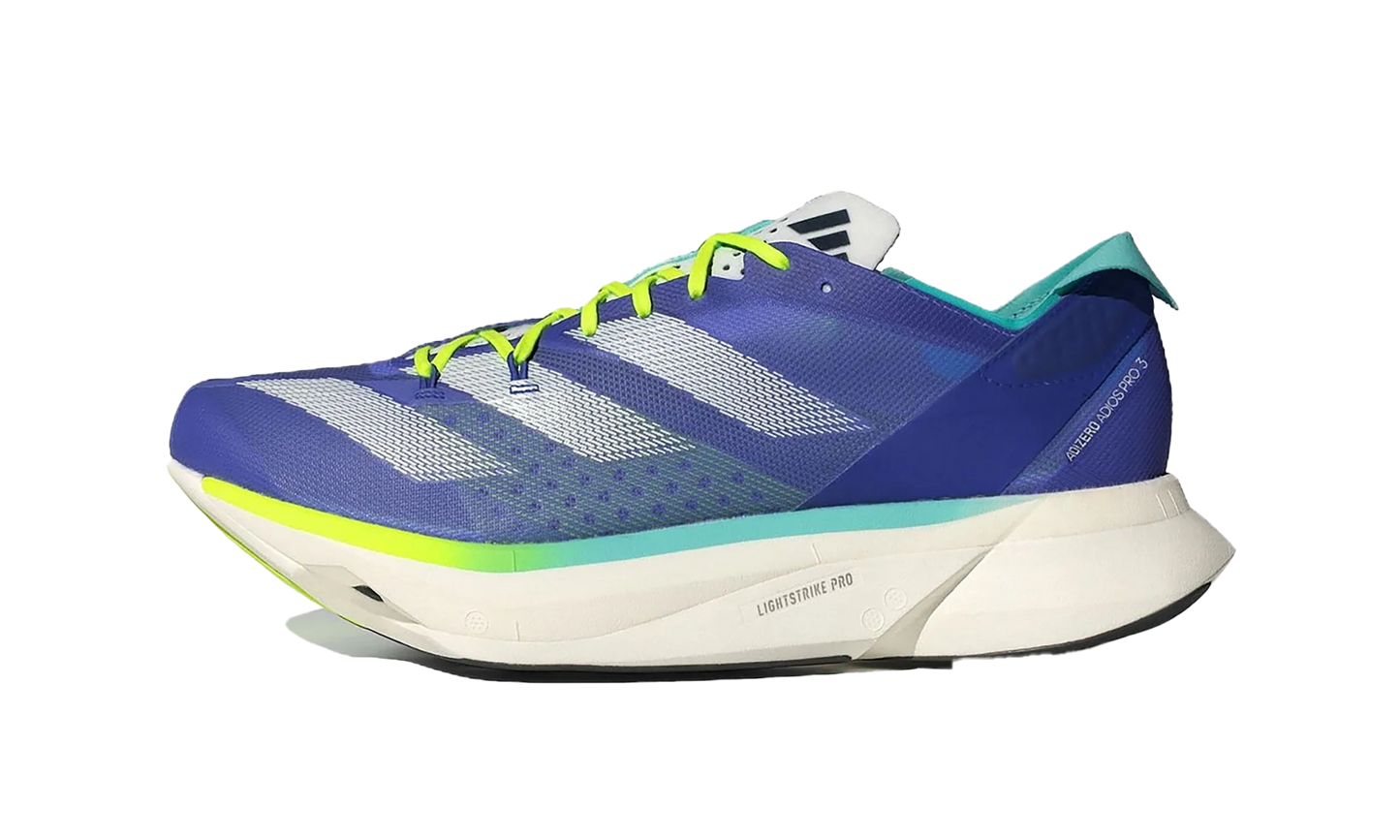 Adizero Adios Pro 3 "Cobalt Blue Zero Metalic Lucid Lemon" ID3635