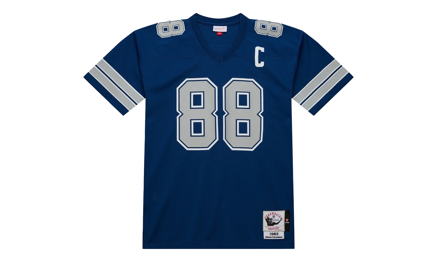 NFL Drew Pearson Dark Jersey "1983 Dallas Cowboys - Navy" JY8076 DCONAVY