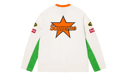 Vanson Leathers® L/S Top "SS26 - White" SU27021