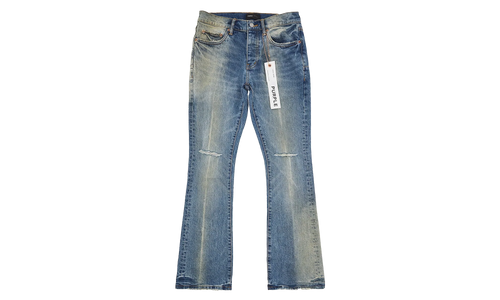 Gaia Blowout Flared Denim "Blue" P004 GBMF225