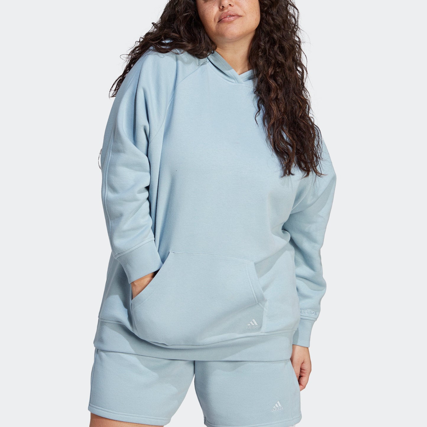 Women's adidas ALL SZN Fleece Boyfriend Hoodie (Plus Size)
