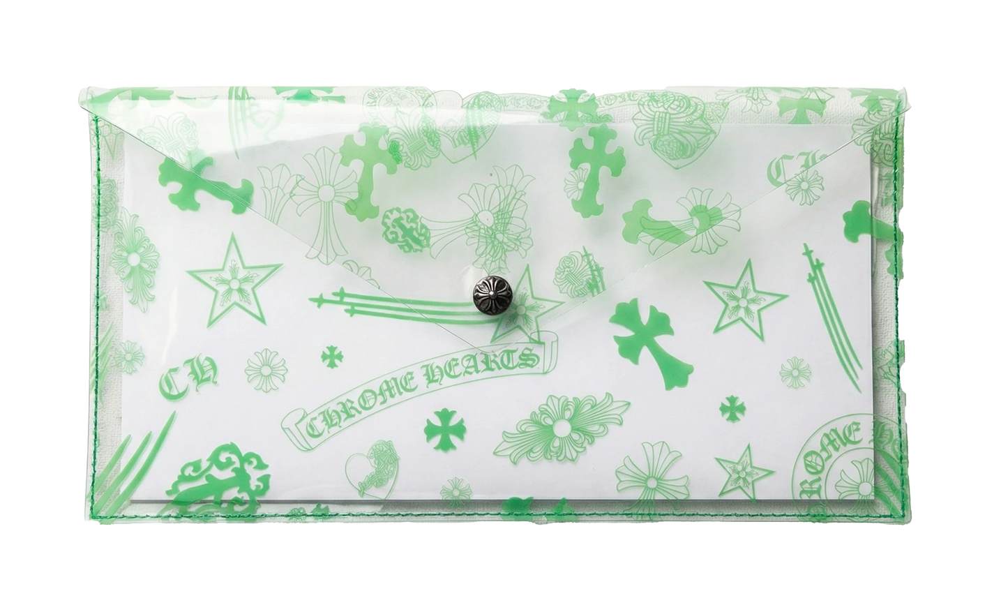 Translucent Logo All Over Pouch "Green" CHRM0726