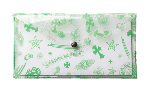 Translucent Logo All Over Pouch "Green" CHRM0726